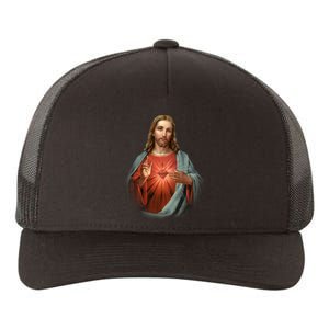 Sacred Heart Of Jesus Yupoong Adult 5-Panel Trucker Hat