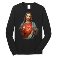 Sacred Heart Of Jesus Long Sleeve Shirt