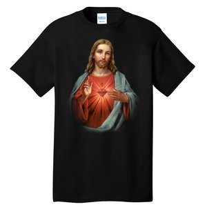 Sacred Heart Of Jesus Tall T-Shirt