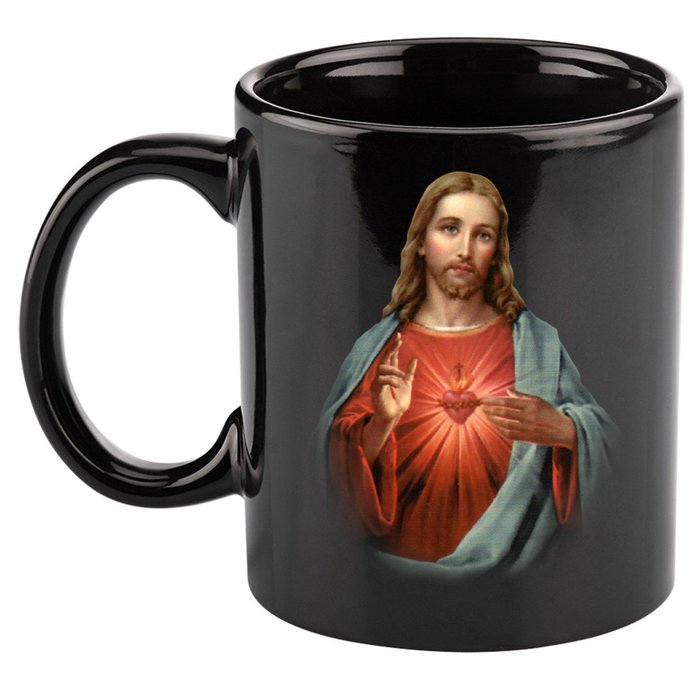 Sacred Heart Of Jesus 11oz C Handle Ceramic Mug
