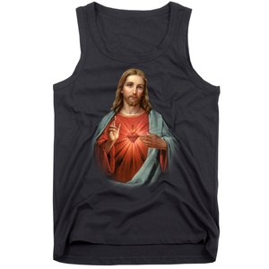 Sacred Heart Of Jesus Tank Top