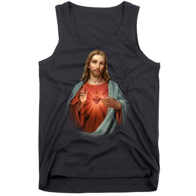 Sacred Heart Of Jesus Tank Top