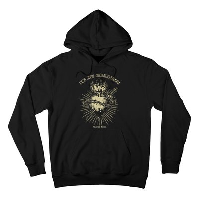 Sacred Heart Of Jesus Christian Catholic Devotion Hoodie