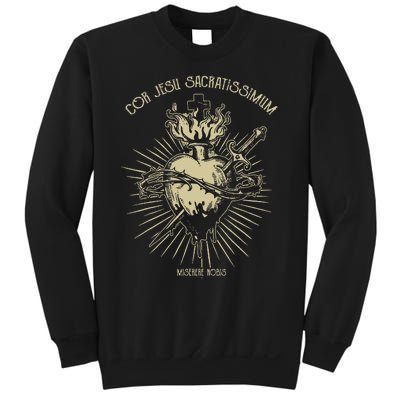 Sacred Heart Of Jesus Christian Catholic Devotion Sweatshirt