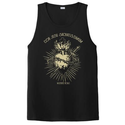 Sacred Heart Of Jesus Christian Catholic Devotion PosiCharge Competitor Tank