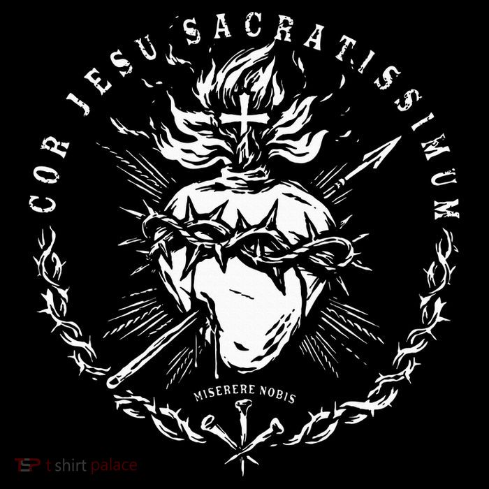Sacred Heart Of Jesus Catholic Devotion T-Shirt
