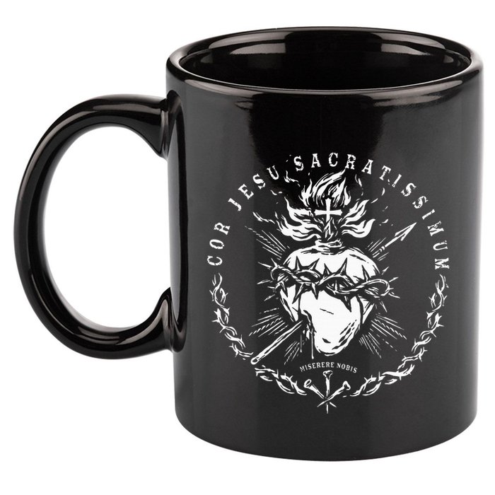 Sacred Heart Of Jesus Catholic Devotion 11oz C Handle Ceramic Mug