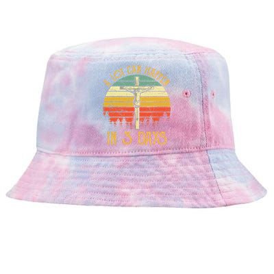 Sacred Heart Of Jesus Christian Catholic Devotion Tie-Dyed Bucket Hat