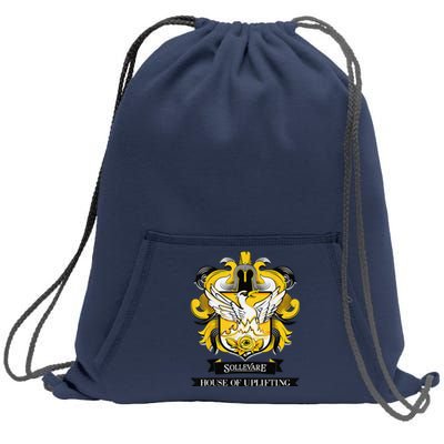 Sollevare House Of Uplifting Rca Rising School Spirit Sweatshirt Cinch Pack Bag