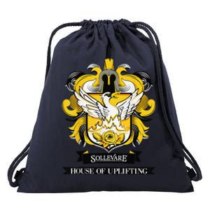 Sollevare House Of Uplifting Rca Rising School Spirit Drawstring Bag