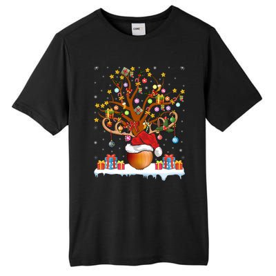 Santa Hat Onion Lighting Xmas Gift Onion Christmas Tree Tall Fusion ChromaSoft Performance T-Shirt