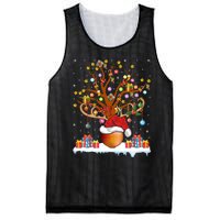 Santa Hat Onion Lighting Xmas Gift Onion Christmas Tree Mesh Reversible Basketball Jersey Tank