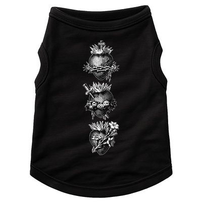Sacred Hearts of Jesus the Virgin Mary and Saint Joseph Doggie Tank
