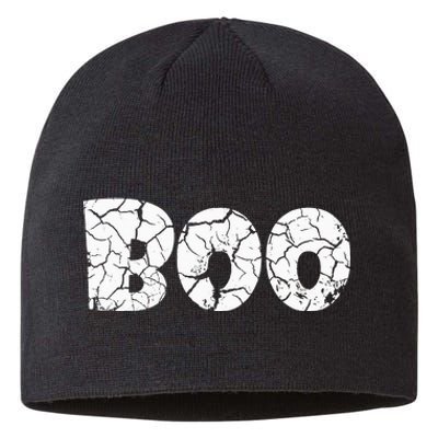 Spooky Halloween Outfit with Distressed Design Sustainable Beanie