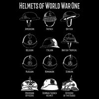 Soldiers Helmets Of World War One Wwi Diagrams Magnet