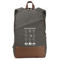 Soldiers Helmets Of World War One Wwi Diagrams Cotton Canvas Backpack