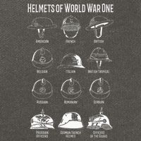 Soldiers Helmets Of World War One Wwi Diagrams Cotton Canvas Backpack