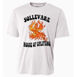 Sollevare House Of Uplifting House Rca Givers School Spirit Cooling Performance Crew T-Shirt