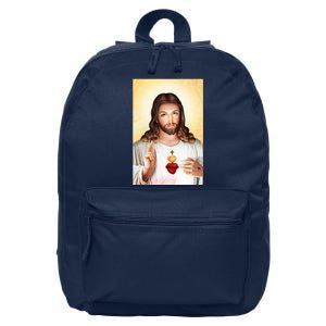 Sacred Heart Of Jesus Christ Christian God Illustration 16 in Basic Backpack