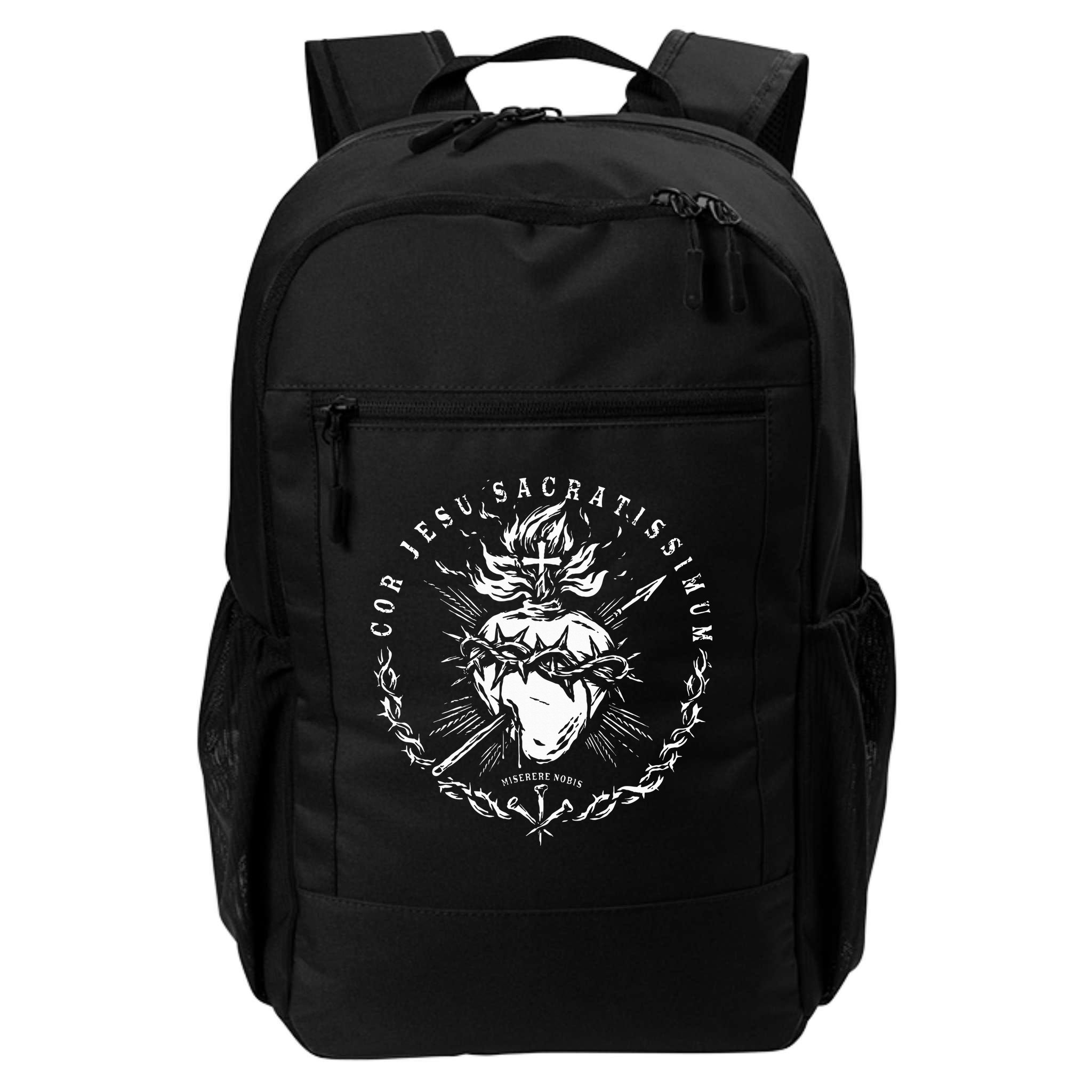 Sacred Heart Of Jesus Catholic Devotion Backpack