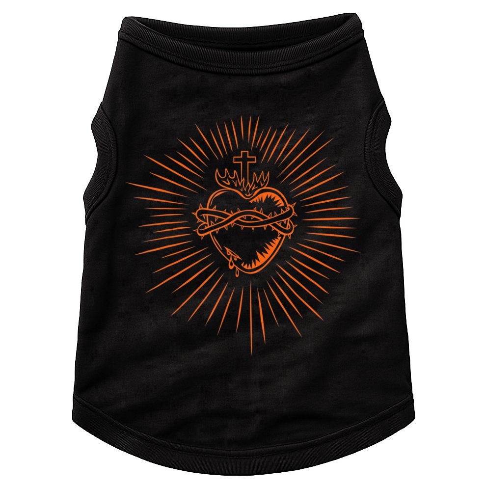 Sacred Heart Of Jesus Devotion Catholic Doggie Tank