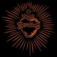 Sacred Heart Of Jesus Devotion Catholic Cooling Performance Crew T-Shirt