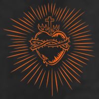 Sacred Heart Of Jesus Devotion Catholic Adult Drive Performance Visor
