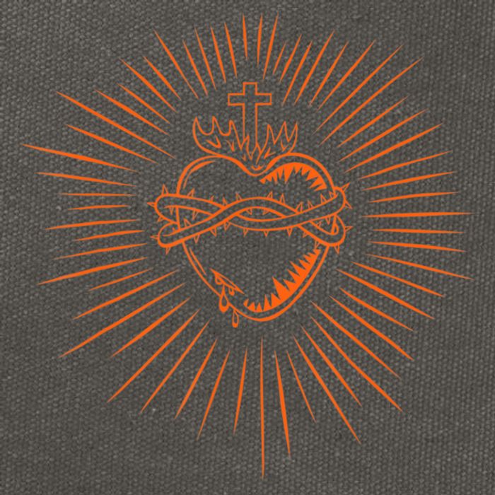 Sacred Heart Of Jesus Devotion Catholic Cotton Canvas Backpack