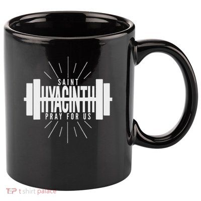 St Hyacinth Of Poland Patron Saint Of Weightlifting 11oz C Handle Ceramic Mug