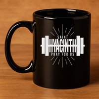 St Hyacinth Of Poland Patron Saint Of Weightlifting 11oz C Handle Ceramic Mug