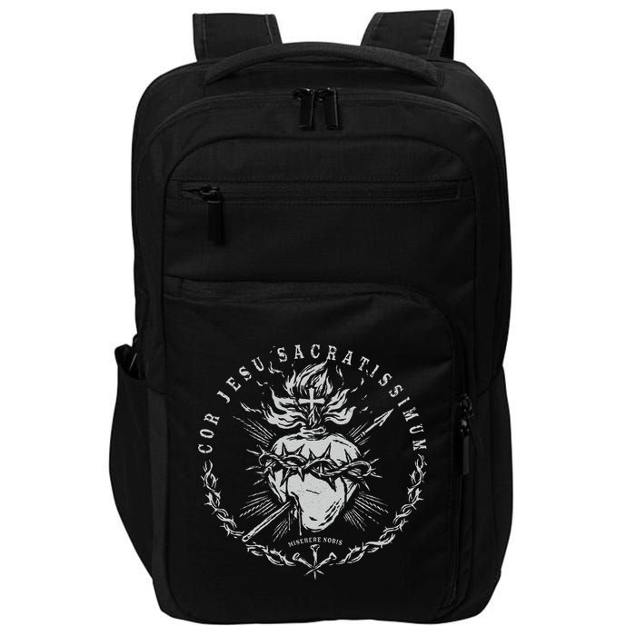 Sacred Heart Of Jesus Impact Tech Backpack