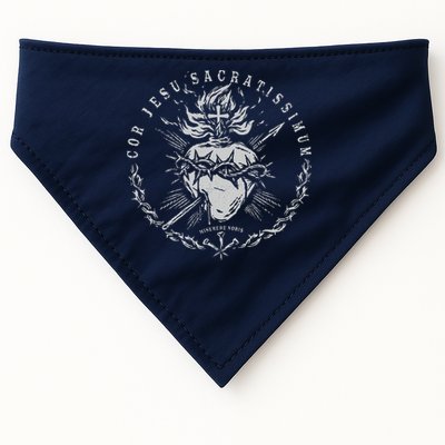 Sacred Heart Of Jesus USA-Made Doggie Bandana