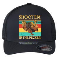 Shoot Em In the Pecker Flexfit Unipanel Trucker Cap