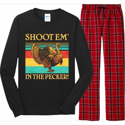 Shoot Em In the Pecker Long Sleeve Pajama Set