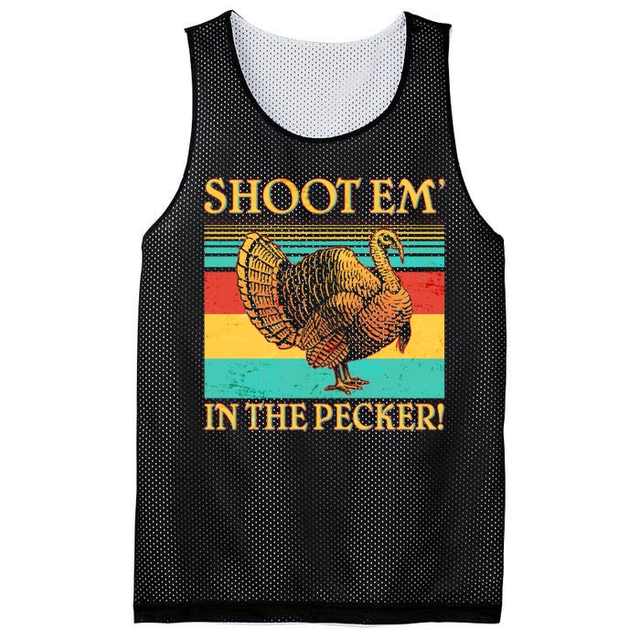 Shoot Em In the Pecker Mesh Reversible Basketball Jersey Tank