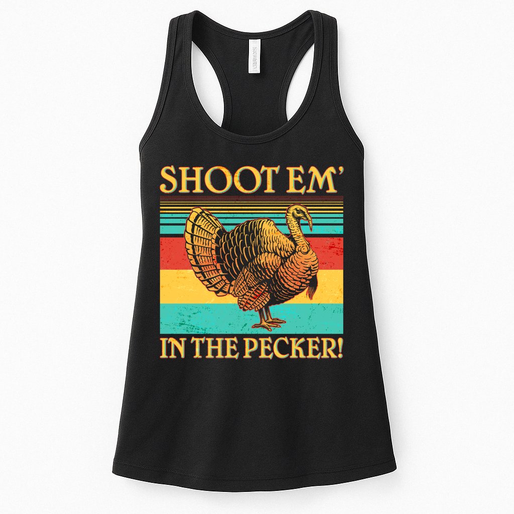 Shoot Em In the Pecker Womens Tank Top