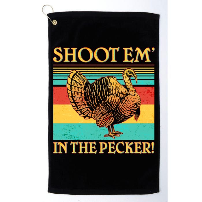 Shoot Em In the Pecker Golf Towel