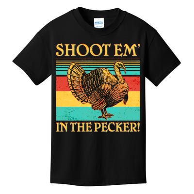 Shoot Em In the Pecker Kids T-Shirt