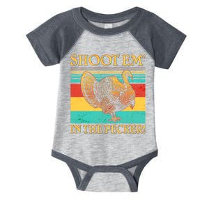 Shoot Em In the Pecker Infant Baby Jersey Bodysuit