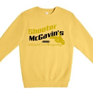 Shooter McGavin's Golden Jacket Tour Championship Premium Crewneck Sweatshirt