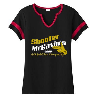 Shooter McGavin's Golden Jacket Tour Championship Ladies Halftime Notch Neck Tee