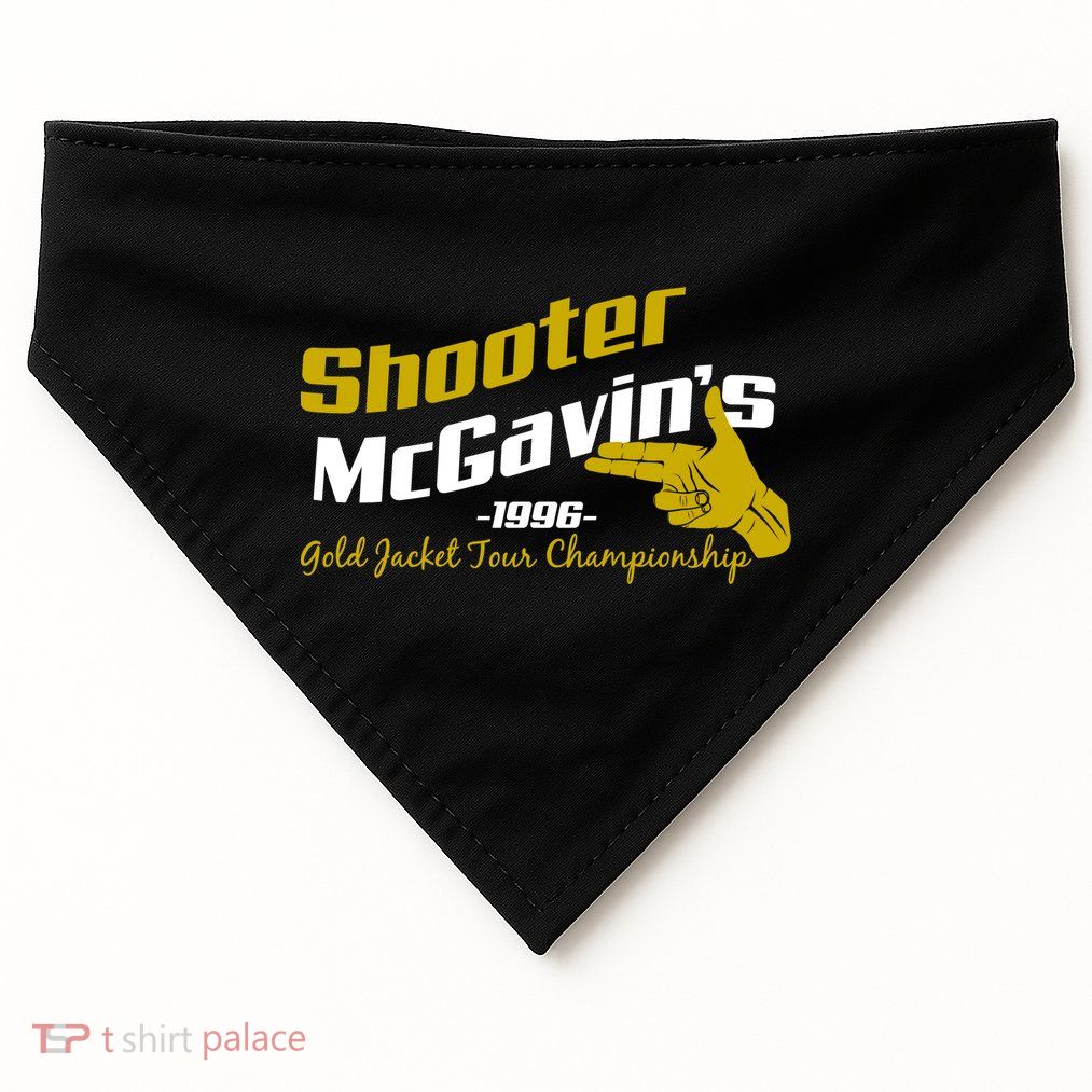 Shooter McGavin's Golden Jacket Tour Championship USA-Made Doggie Bandana