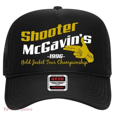 Shooter McGavin's Golden Jacket Tour Championship High Crown Mesh Back Trucker Hat
