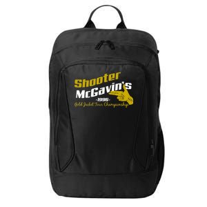 Shooter McGavin's Golden Jacket Tour Championship City Backpack