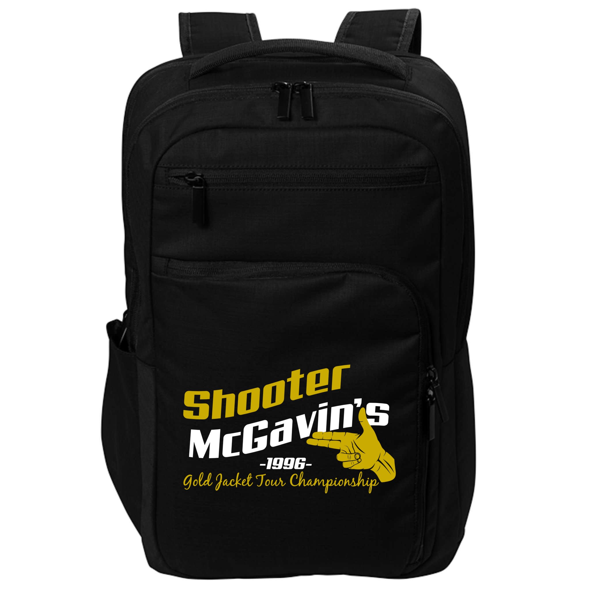 Shooter McGavin's Golden Jacket Tour Championship Impact Tech Backpack