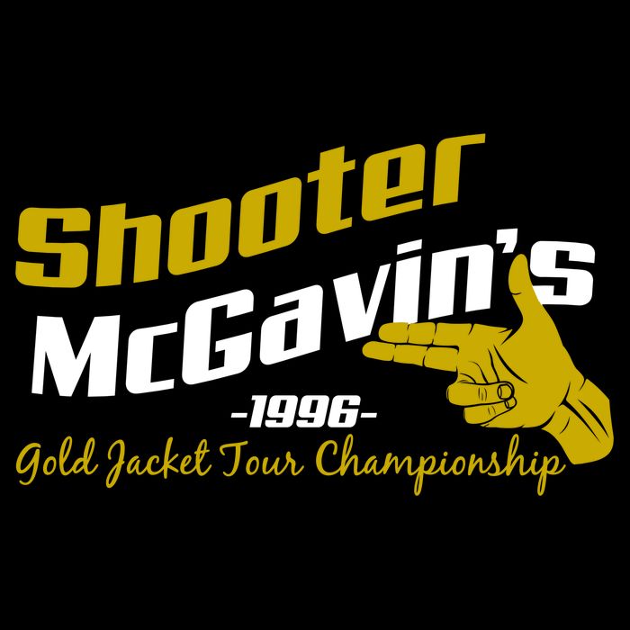 Shooter McGavin's Golden Jacket Tour Championship Impact Tech Backpack