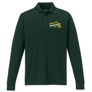 Shooter McGavin's Golden Jacket Tour Championship Performance Long Sleeve Polo