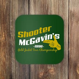 Shooter McGavin's Golden Jacket Tour Championship Coaster