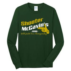 Shooter McGavin's Golden Jacket Tour Championship Tall Long Sleeve T-Shirt