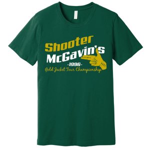 Shooter McGavin's Golden Jacket Tour Championship Premium T-Shirt